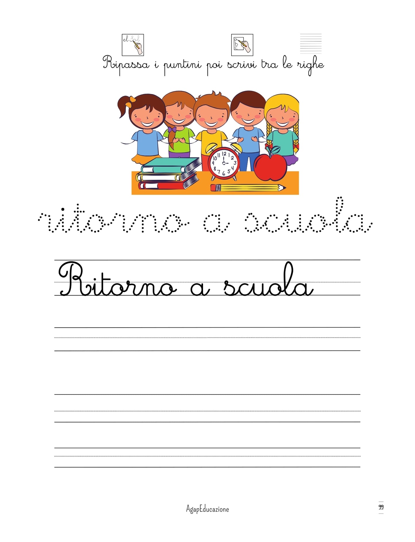 Il mio libro di corsivo – Maiuscolo e minuscolo