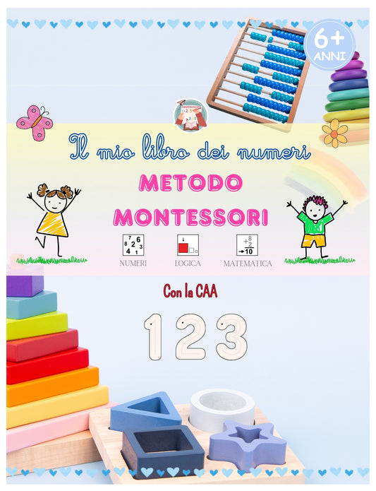 🧠 Il mio libro dei numeri – Metodo Montessori