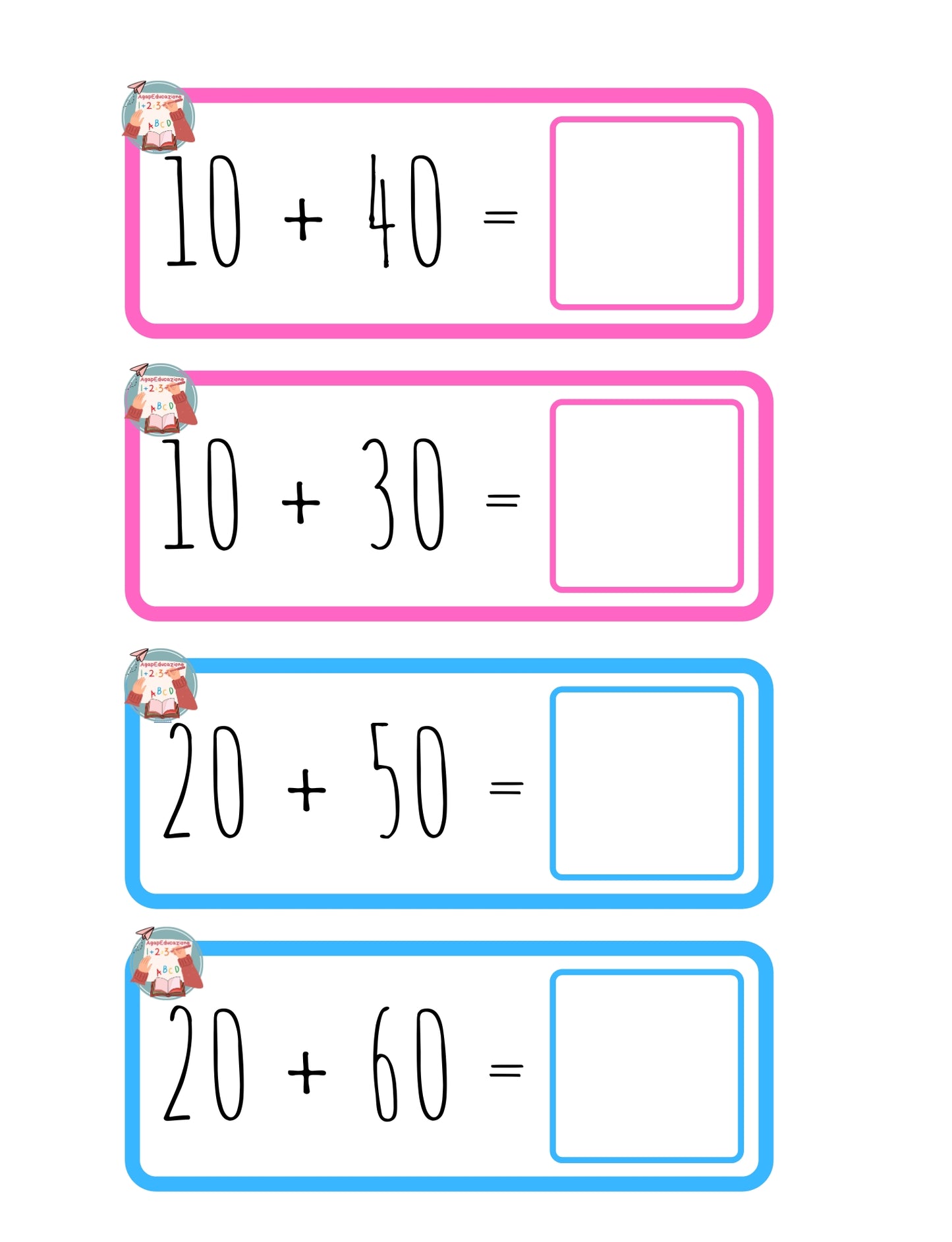 🧠 Il mio libro dei numeri – Metodo Montessori