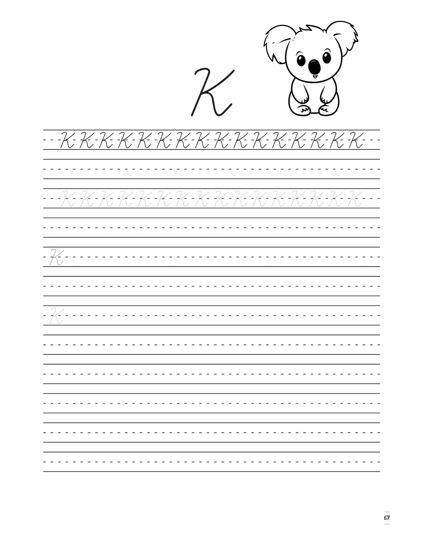 Il mio libro di corsivo – Maiuscolo e minuscolo