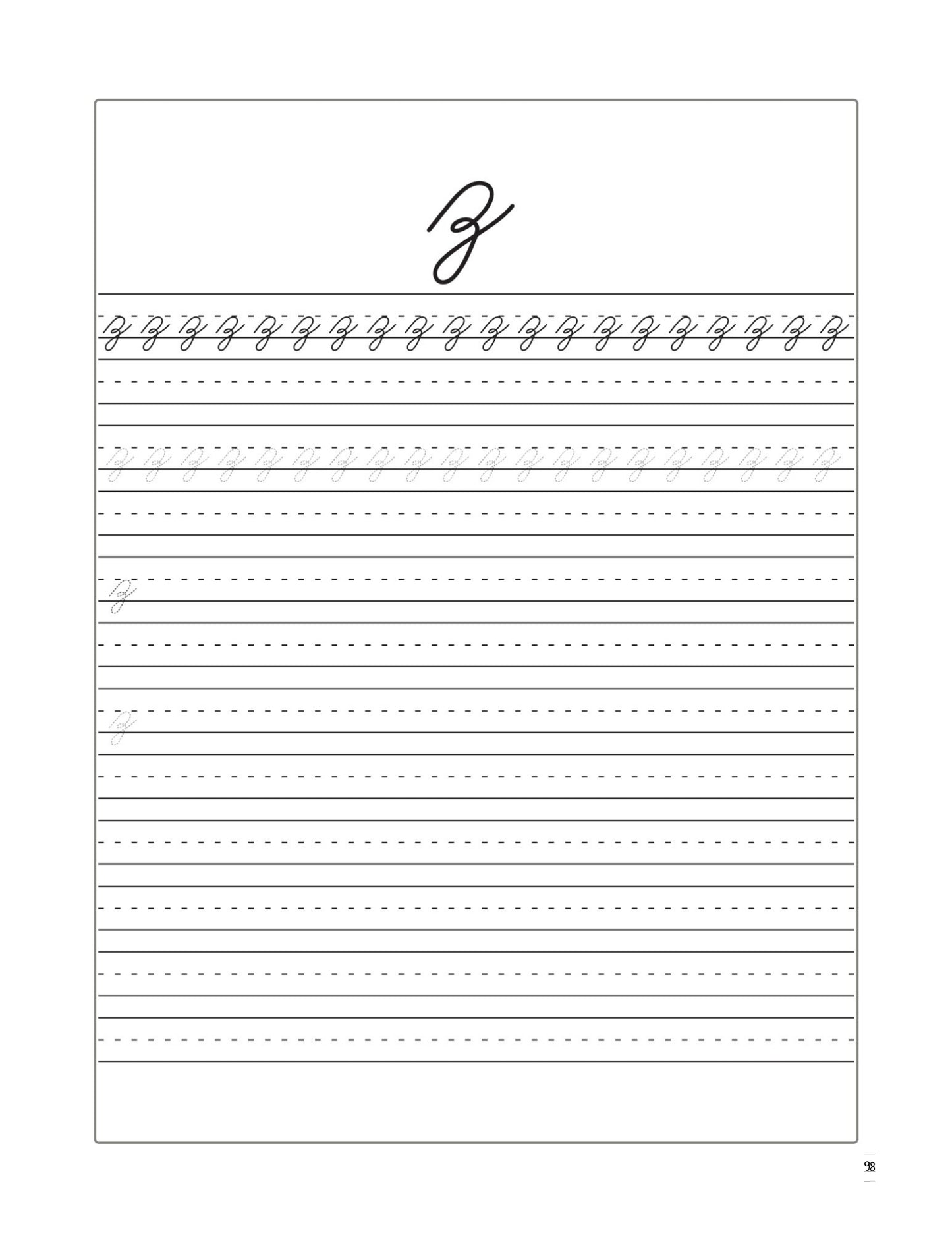 Il mio libro di corsivo – Maiuscolo e minuscolo