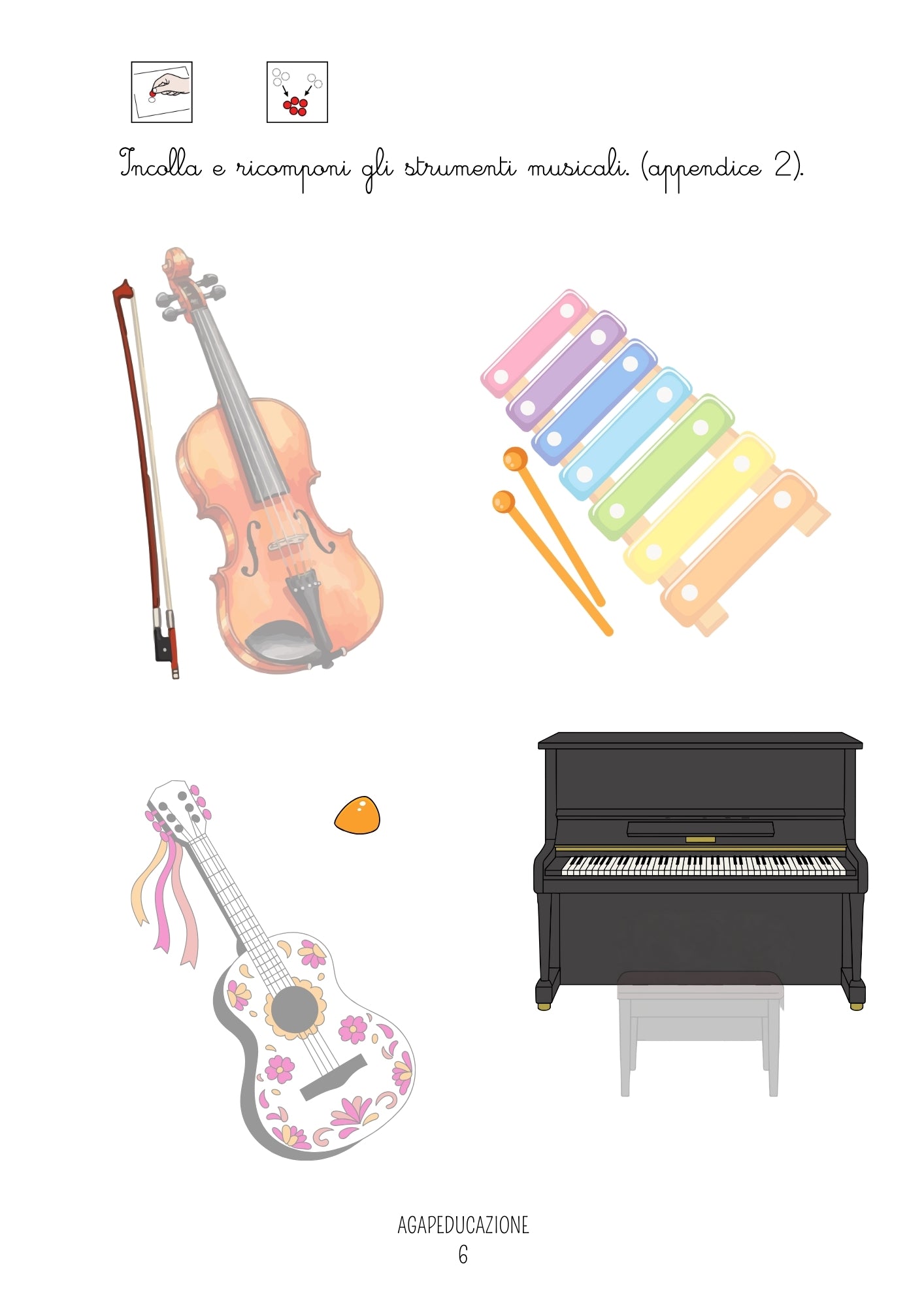 🧸 Il mio libro di attività – Prepariamoci alla scuola materna (con CAA)