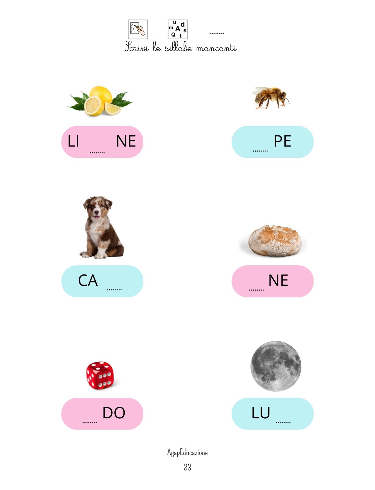 Il mio Libro di Attività Prescolare in CAA – Preparazione alla Scuola Primaria (5 anni)